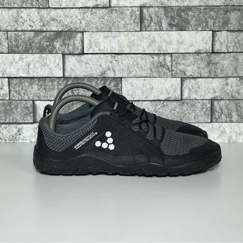 Vivo Barefoot Womens 39 Primus Trail Black Minimalist Running Shoes
